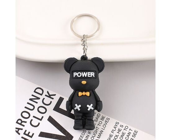  Брелок - "Медведь Power" 28 (Black) 