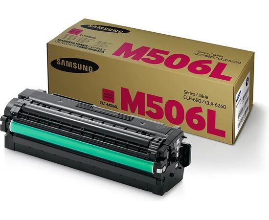  Тонер-картридж HP SU307A Samsung CLT-M506L High Yield Magenta Toner Cartridge 