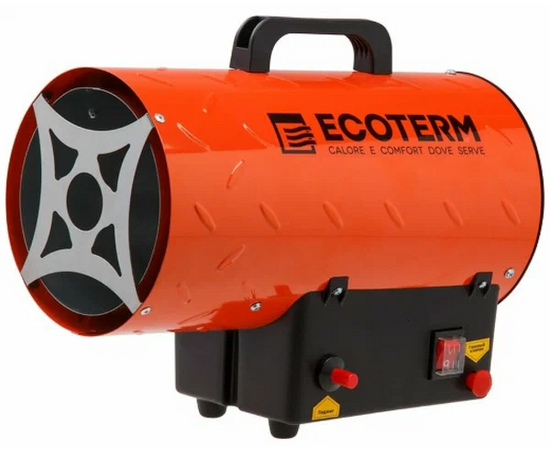  Тепловая пушка газ Ecoterm GHD-151 (15 кВт, 320 куб.м/час) 