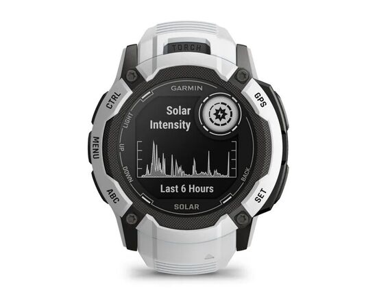  Smart-часы Garmin Instinct 2X Solar (010-02805-04) 50мм белый 