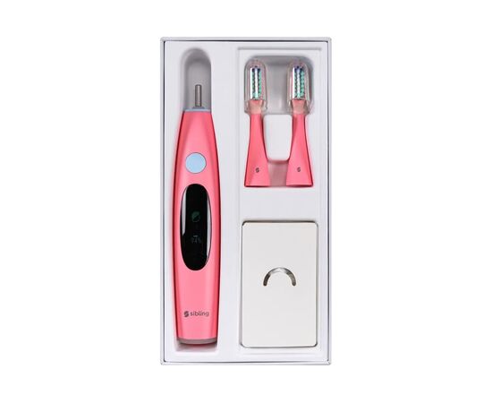  Умная зубная щетка Sibling Powerbrush QP розовая 