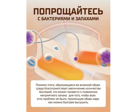  Сушилка для обуви Sothing Loop Stretchable Shoes Dryer (DSHJ-S-2111B RUS White), белая 