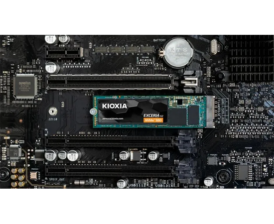  SSD KIOXIA Exceria G2 LRC20Z500GG8 M.2 2280 500GB PCIe Gen3x4 with NVMe, 2100/1700, IOPS 400/400K, MTBF 1.5M, 3D TLC NAND, 200TBW, 