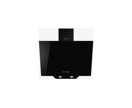  Вытяжка наклонная MONSHER Astra 50 Noir Настенная, отвод/рециркуляция, 700м3/час, механическое кнопочное управление, 3 скорости 