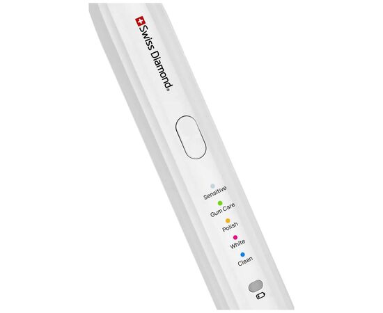  Электрическая зубная щетка Swiss Diamond SD-STB54801W белый 