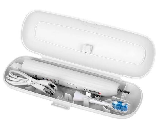  Электрическая зубная щетка Swiss Diamond SD-STB54801W белый 