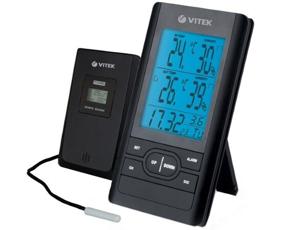  Погодная станция Vitek VT-3532 черный 