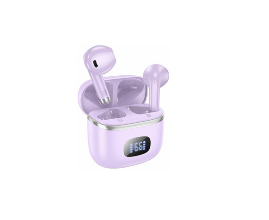 Беспроводные наушники HOCO EQ1 Music guide true wireless BT headset (7hours) purple 