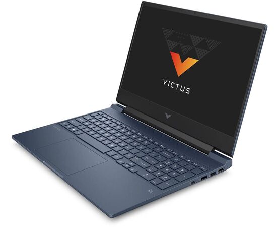 Ноутбук HP Victus 15-fb2009ci (A1WD6EA) 15.6", IPS, AMD Ryzen 5 8645HS 4.3ГГц, 6 ядер, 16ГБ 512ГБ SSD, GeForce RTX 3050 - 6 ГБ Free DOS, синий 