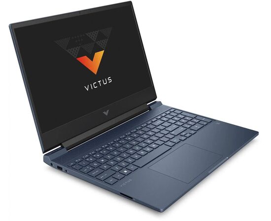  Ноутбук HP Victus 15-fb2009ci (A1WD6EA) 15.6", IPS, AMD Ryzen 5 8645HS 4.3ГГц, 6 ядер, 16ГБ 512ГБ SSD, GeForce RTX 3050 - 6 ГБ Free DOS, синий 