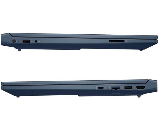  Ноутбук HP Victus 15-fb2009ci (A1WD6EA) 15.6", IPS, AMD Ryzen 5 8645HS 4.3ГГц, 6 ядер, 16ГБ 512ГБ SSD, GeForce RTX 3050 - 6 ГБ Free DOS, синий 