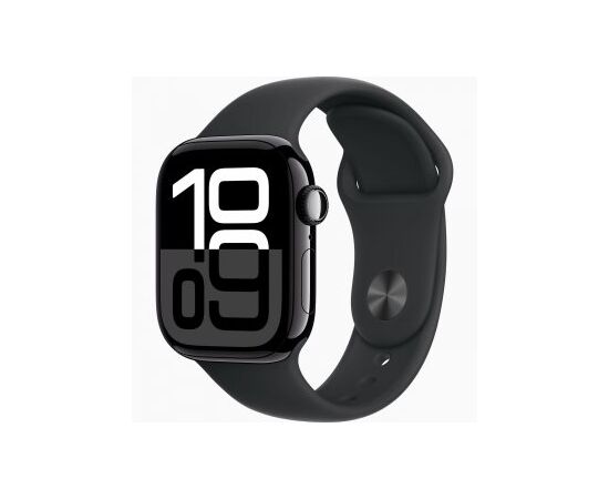  Smart-часы Apple Watch Series 10 MWWE3LW/A 42мм OLED корп.черный Sport Band рем.черный 