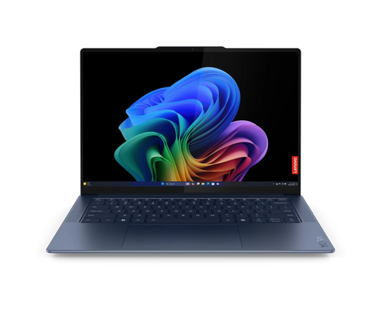  Ноутбук Lenovo Yoga Slim 7 14Q8X9 83ED0049RK 14.5" 2944x1840 OLED/Touch/Snapdragon X Elite X1E-78-100(Ghz)/32768Mb/1024PCISSDGb/noDVD/Int:Qualcomm Ad 