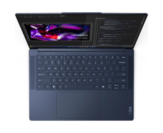  Ноутбук Lenovo Yoga Slim 7 14Q8X9 83ED0049RK 14.5" 2944x1840 OLED/Touch/Snapdragon X Elite X1E-78-100(Ghz)/32768Mb/1024PCISSDGb/noDVD/Int:Qualcomm Ad 