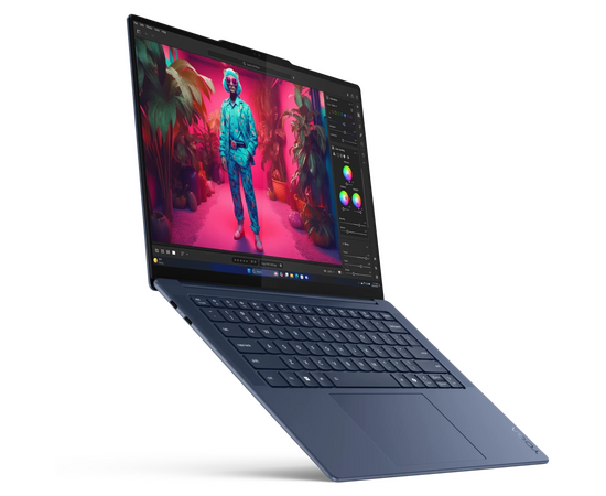  Ноутбук Lenovo Yoga Slim 7 14Q8X9 83ED0049RK 14.5" 2944x1840 OLED/Touch/Snapdragon X Elite X1E-78-100(Ghz)/32768Mb/1024PCISSDGb/noDVD/Int:Qualcomm Ad 