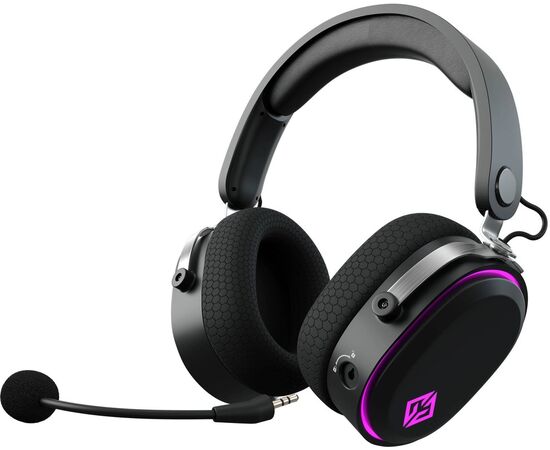 Наушники с микрофоном GMNG GG-HS405W черный/черный 