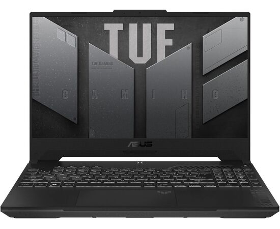  Ноутбук ASUS FA507UI-LP166 (90NR0I65-M007R0) 15.6"/FHD/IPS/250N/144Hz/Ryzen 7 8845HS/16GB/SSD1TB/RTX 4070 8GB/Backlit/DOS/Mecha Gray 
