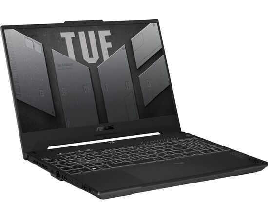  Ноутбук ASUS FA507UI-LP166 (90NR0I65-M007R0) 15.6"/FHD/IPS/250N/144Hz/Ryzen 7 8845HS/16GB/SSD1TB/RTX 4070 8GB/Backlit/DOS/Mecha Gray 