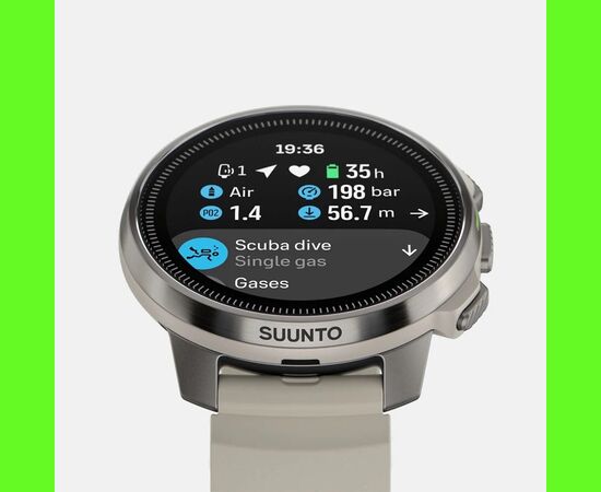  Smart-часы Suunto Ocean (SS050984000) 35", бежевый/серебристый 