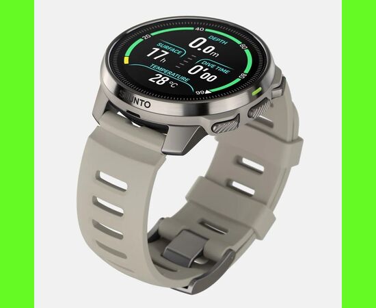  Smart-часы Suunto Ocean (SS050984000) 35", бежевый/серебристый 