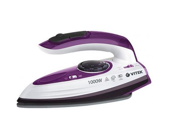  Утюг дорожный Vitek VT-8305 1000Вт белый/фиолетовый 