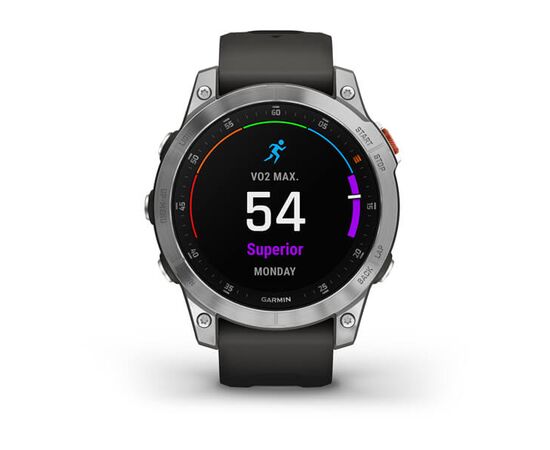  Smart-часы Garmin Epix Gen 2 (010-02582-01) 33.02мм, 1.3", серый/черный/стальной 