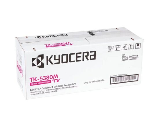  Тонер-картридж Kyocera Toner Kit TK-5380M (magenta), 10000 стр. 