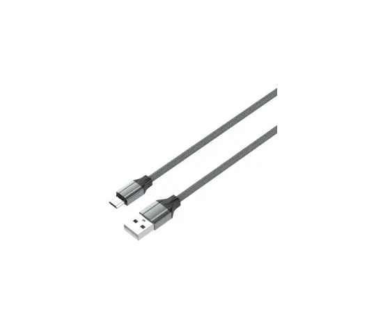  LDNIO LS441/ USB кабель Micro/ 1m/ 2.4A/ медь: 86 жил/ Gray 