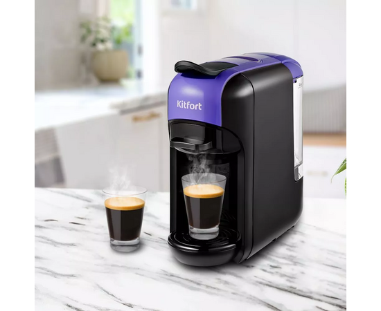 Кофеварка капсульная KitFort КТ-7105-1 черный 