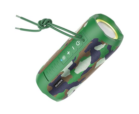  Портативная колонка BOROFONE BR21 Sports, Bluetooth, камуфляж+зеленый 
