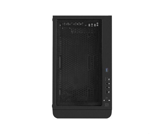  Корпус ExeGate EVO-9202-EVO800 EX296077RUS Miditower (ATX, БП EVO800RGB с вент. 12 см, с окном, 1*USB+1*USB3.0, аудио, черный, 3 вент. 12см с RGB) 