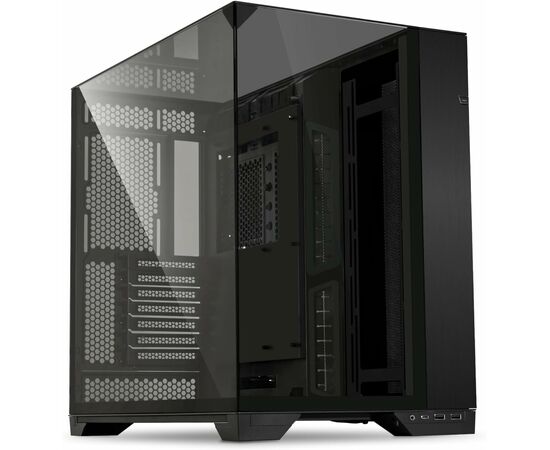 Корпус Lian-Li O11 Vision черный (G99.O11VX.00) без БП ATX 8x120mm 5x140mm 2xUSB3.0 1xUSB3.1 audio 