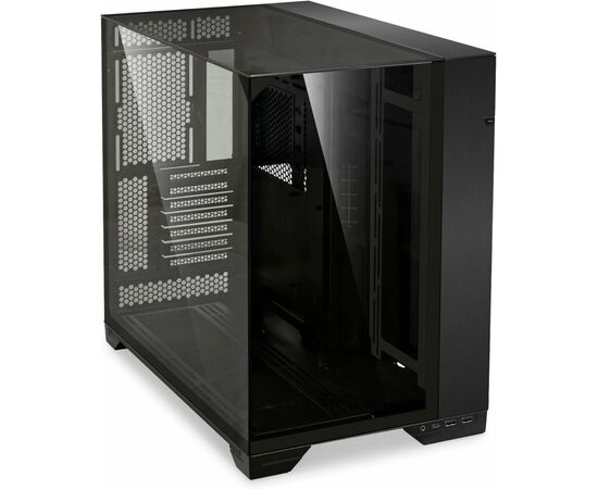  Корпус Lian-Li O11 Vision черный (G99.O11VX.00) без БП ATX 8x120mm 5x140mm 2xUSB3.0 1xUSB3.1 audio 