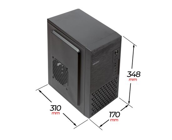  Корпус Ginzzu B410 mATX 