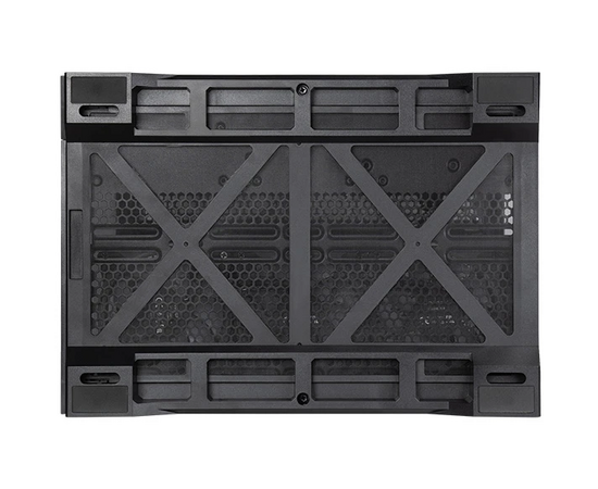  Корпус CHIEFTEC Visio GM-30B-TG-OP без БП, боковая панель из закаленного стекла, 6xPWM ARGB 120мм вентиляторов, черный, ATX 