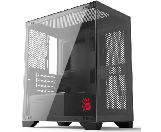  Корпус BLOODY BD-CC103, mATX, Mini-Tower, без БП, черный 