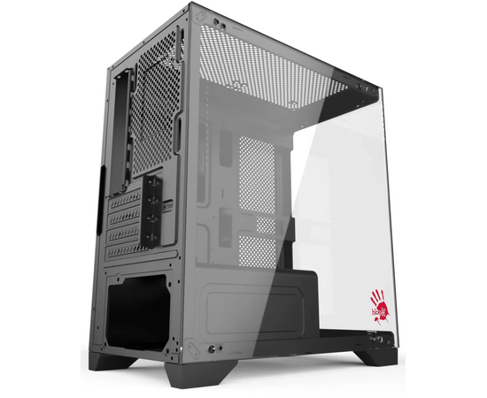  Корпус BLOODY BD-CC103, mATX, Mini-Tower, без БП, черный 