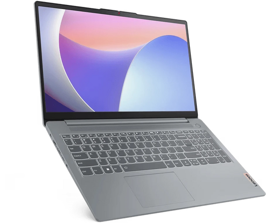  Ноутбук Lenovo IP3 Slim 15IAH8 (83ER00G0RK) 15.6" FHD IPS, Intel Core i5-12450H, 16Gb, 512Gb SSD, no OS, серый 